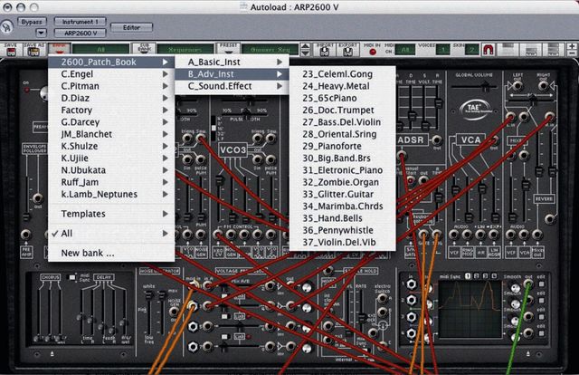 The ARP 2600V excels at gritty, mid-range sounds.